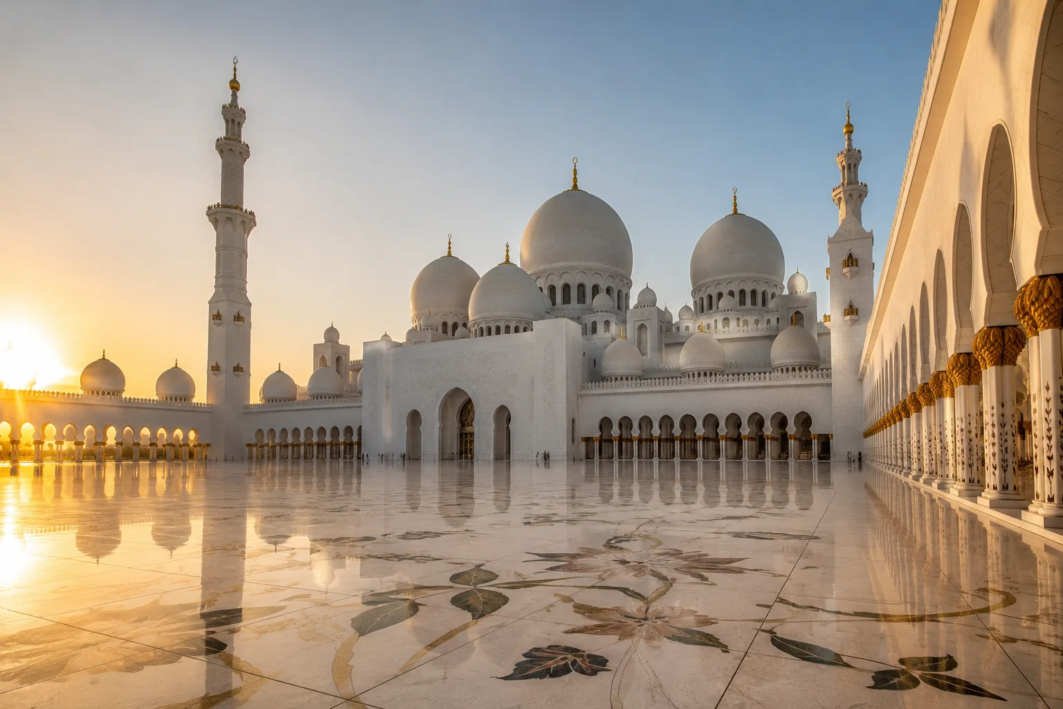 Abu Dhabi Mosque, UAE