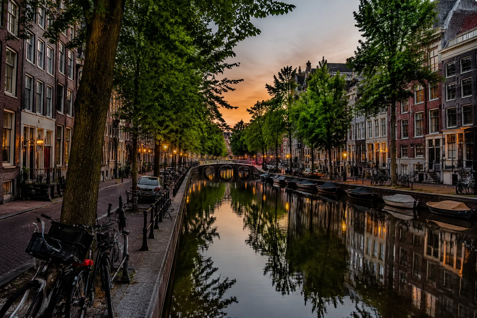 Amsterdam Canals, Netherlands