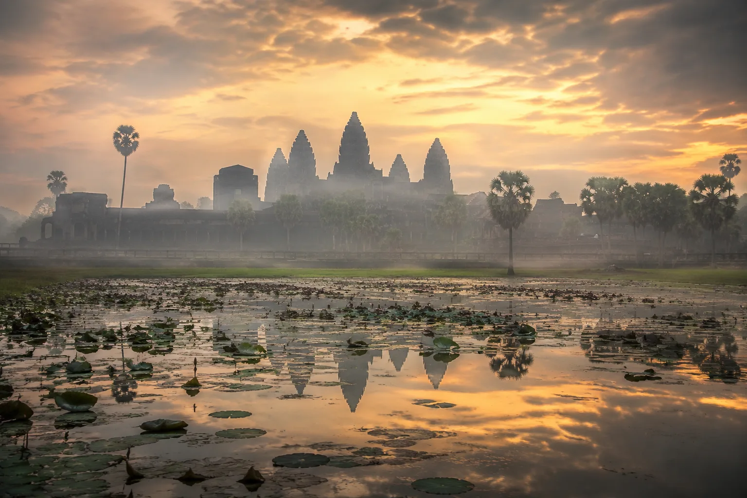 Angkor Wat Dawn, Cambodia