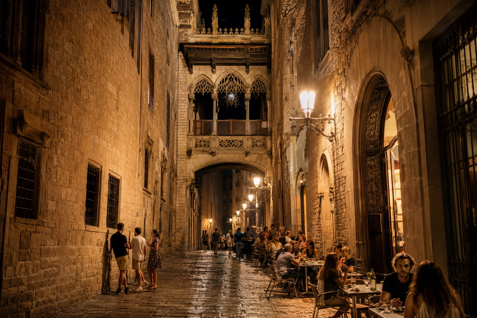 Barcelona Gothic Quarter, Spain