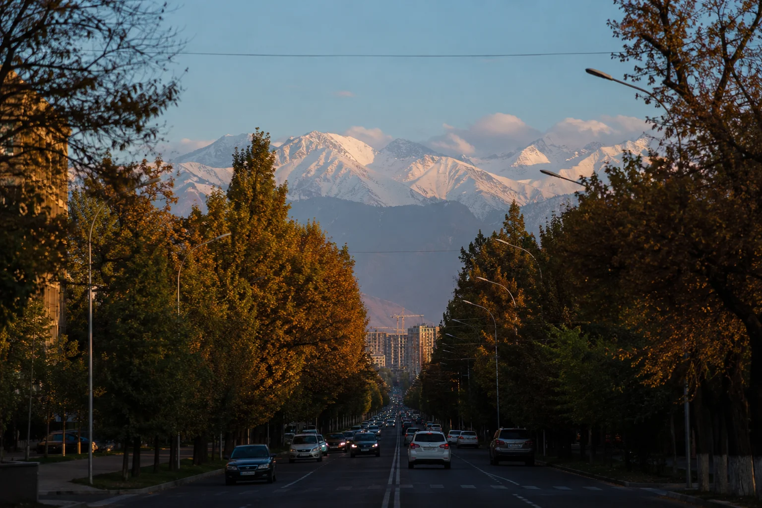 Bishkek Oak Alley, Kyrgyzstan