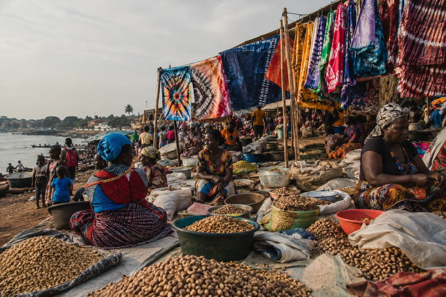 Bissau Bandim Market, Guinea-Bissau