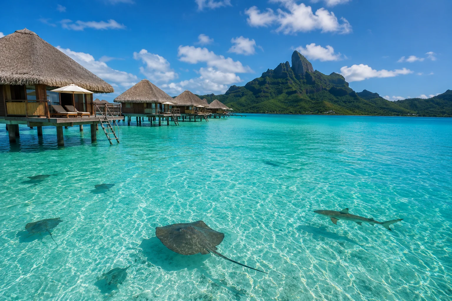 Bora Bora Lagoon, French Polynesia