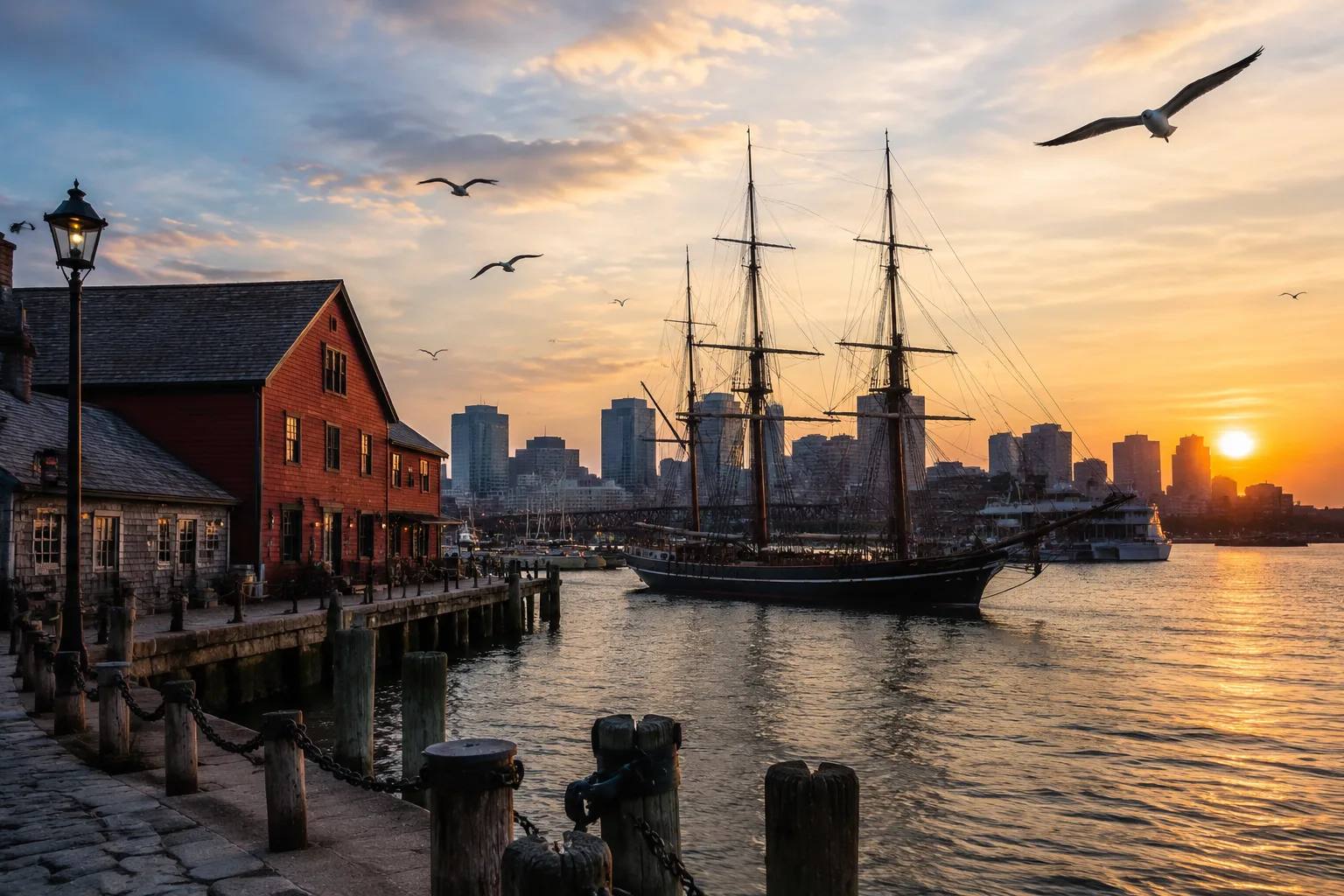 Boston Harbor, USA