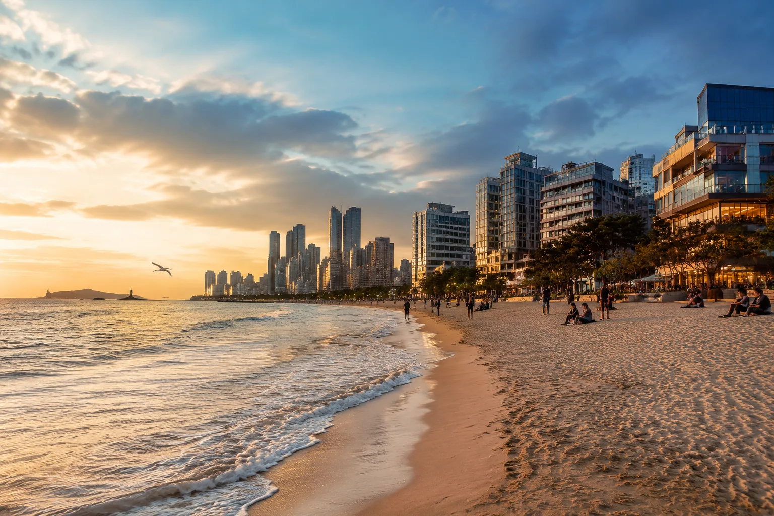 Busan Haeundae Beach, South Korea