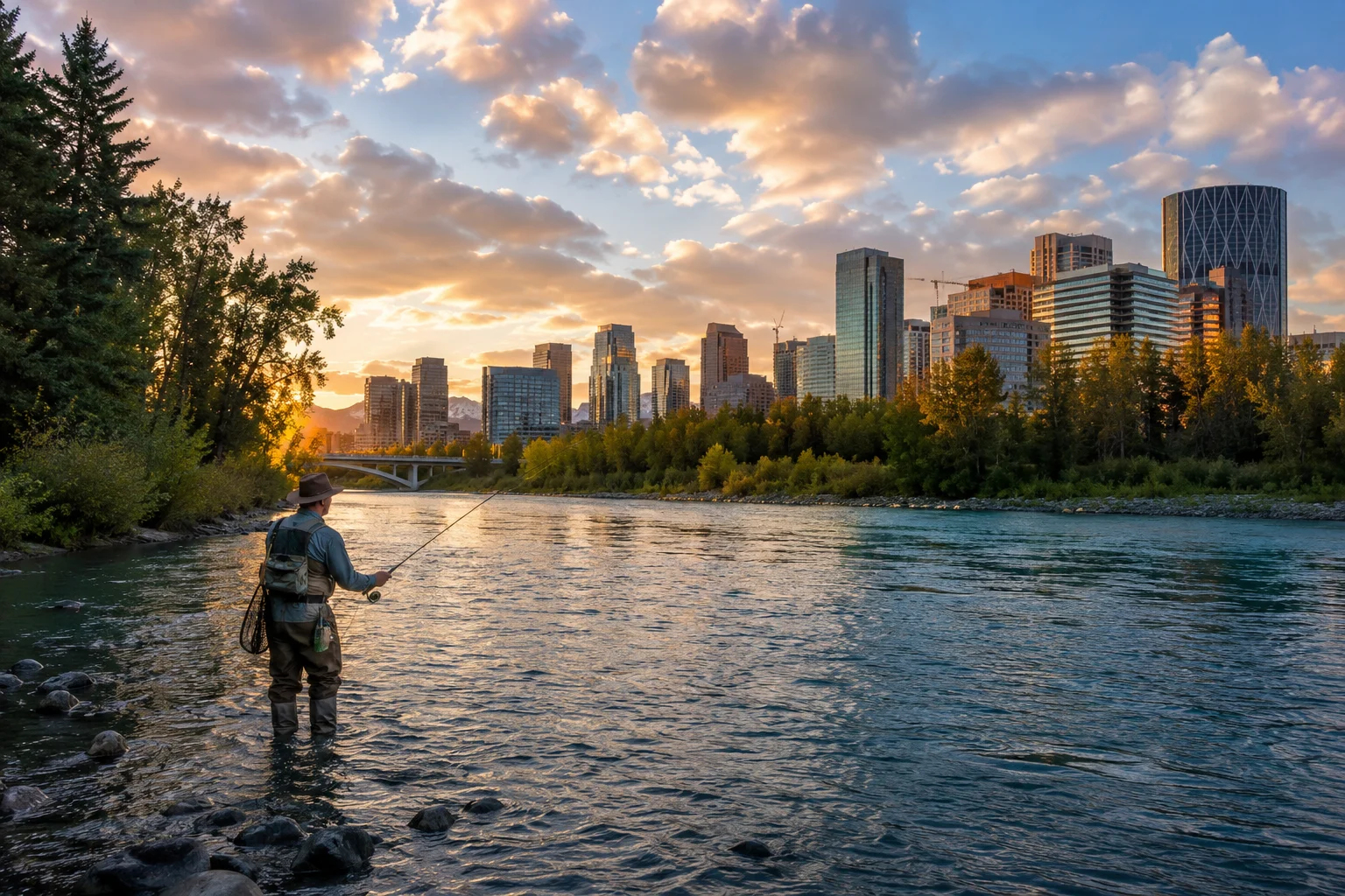 Calgary Bow River, Canada