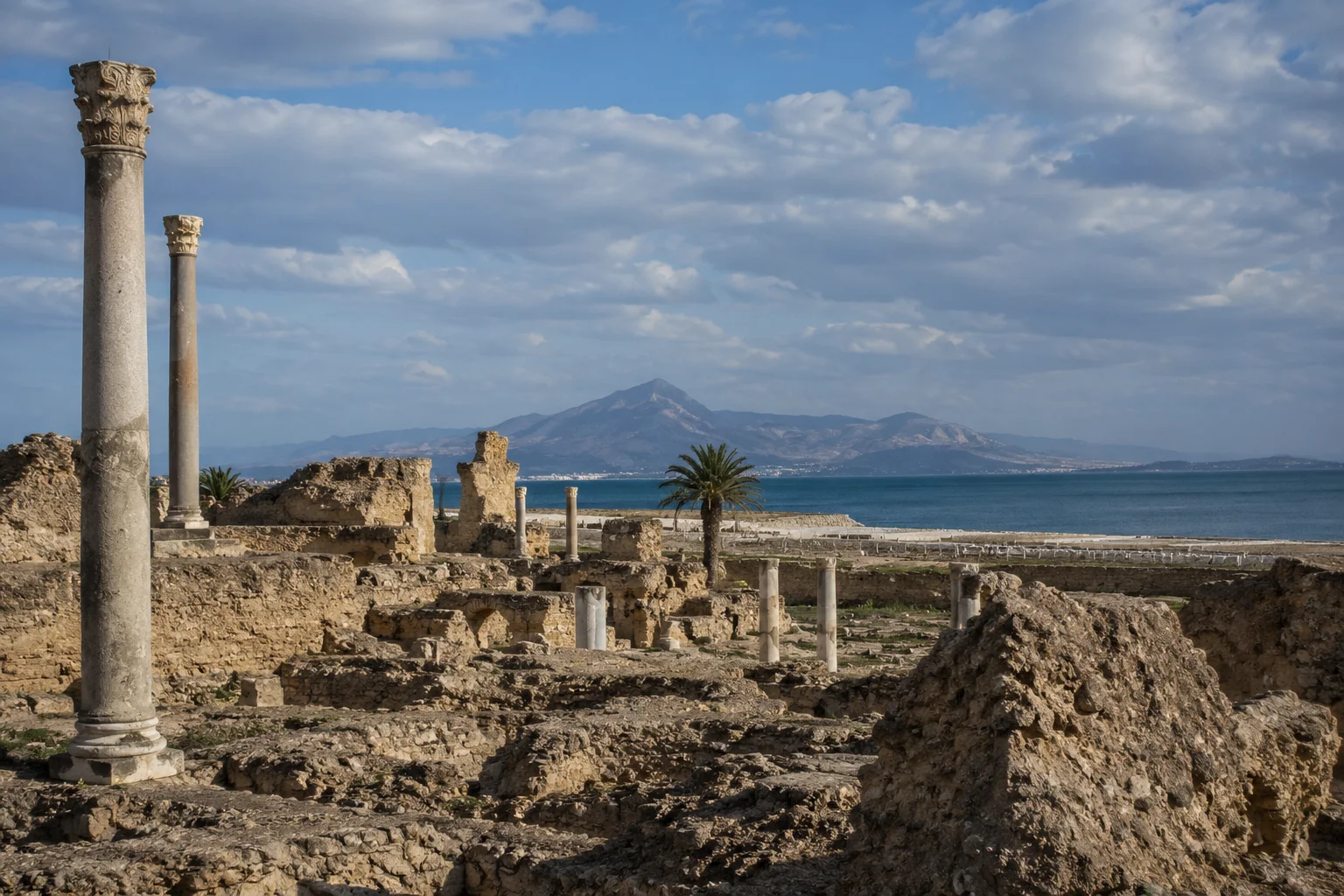 Carthage Ruins, Tunisia