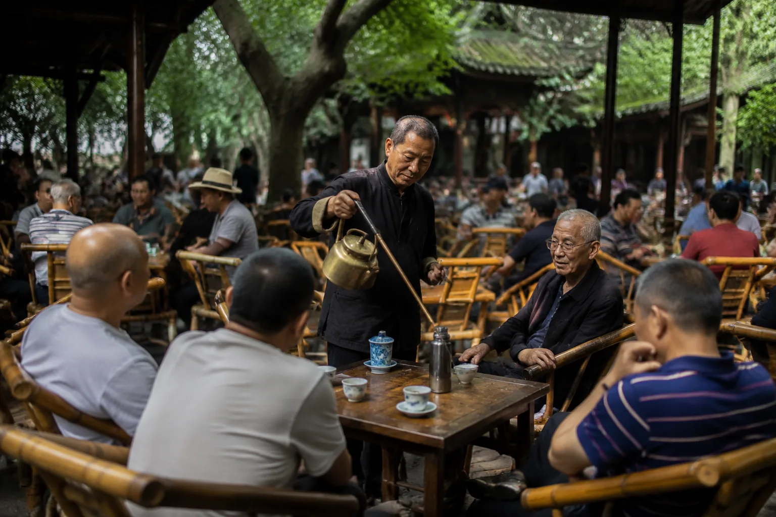Chengdu Teahouse, China