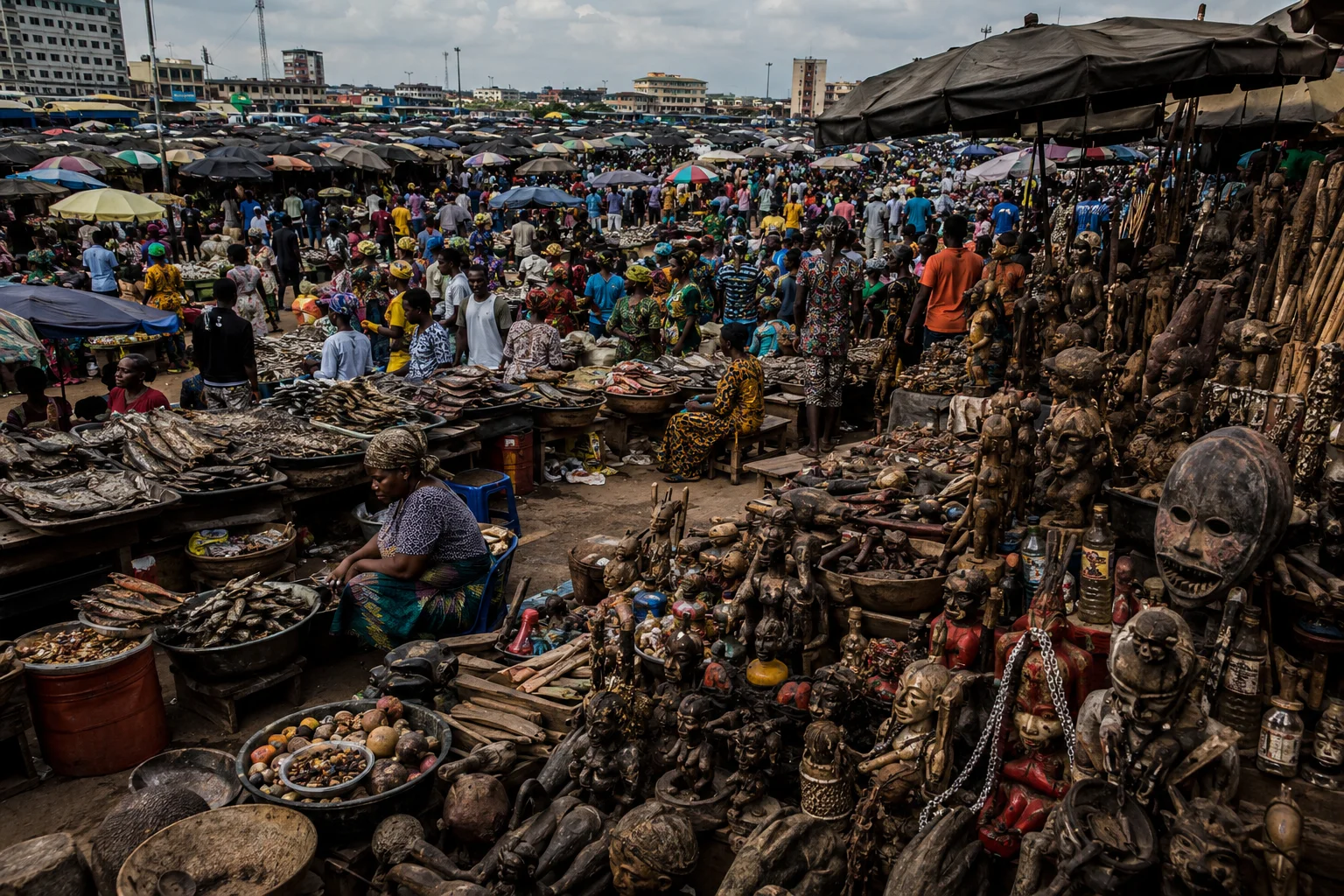 Cotonou Dantokpa Market, Benin