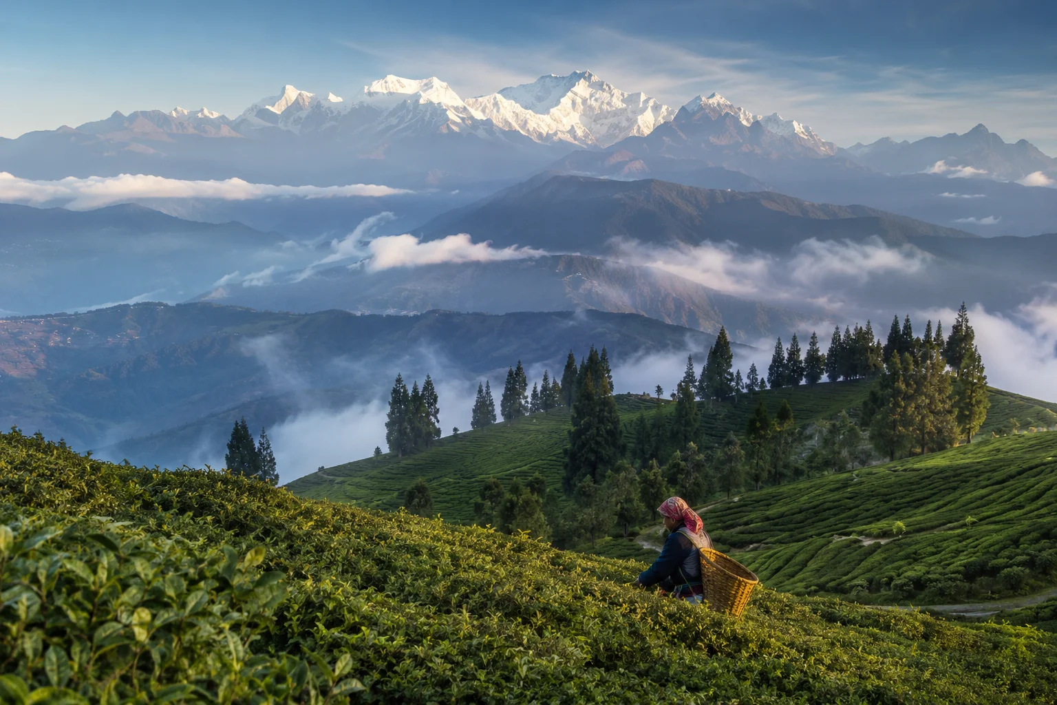 Darjeeling Tea Garden, India
