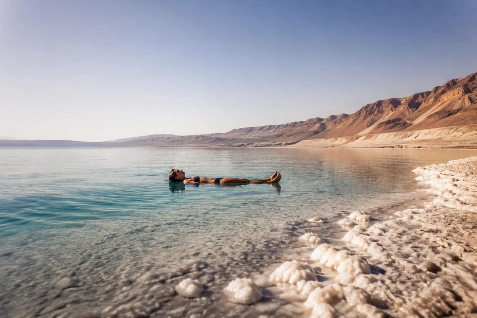 Dead Sea Float, Israel