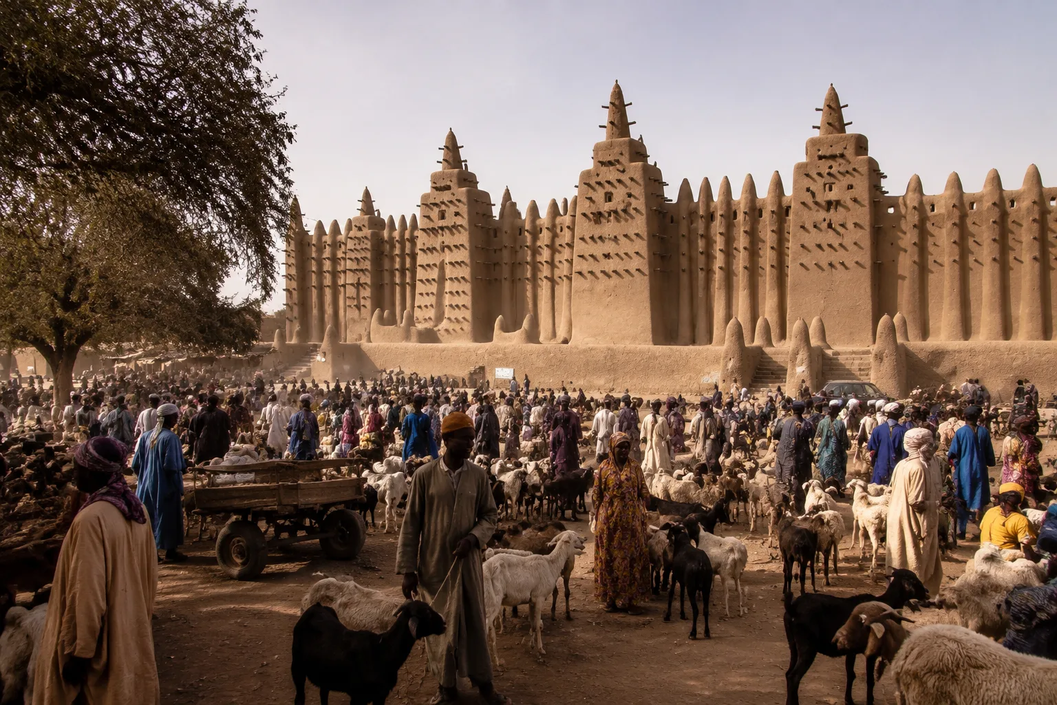 Djenné Square, Mali