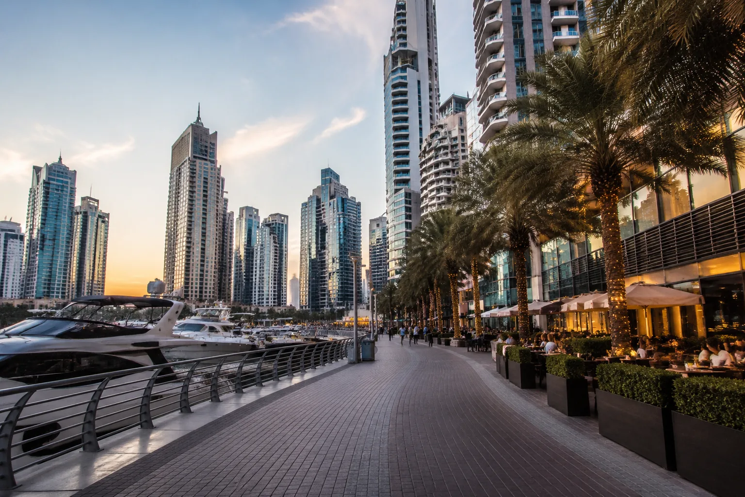 Dubai Marina Walk, UAE