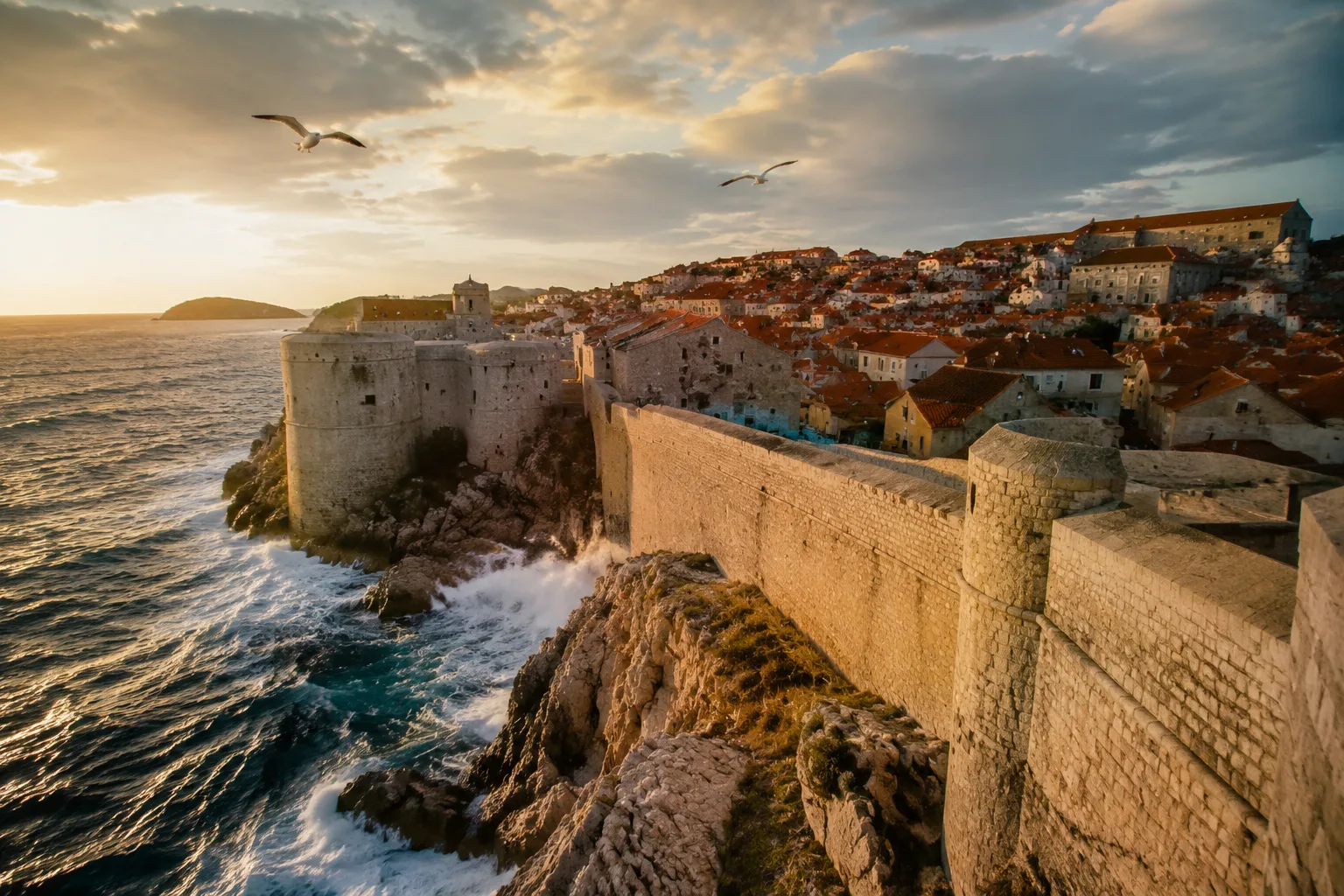 Dubrovnik City Walls, Croatia