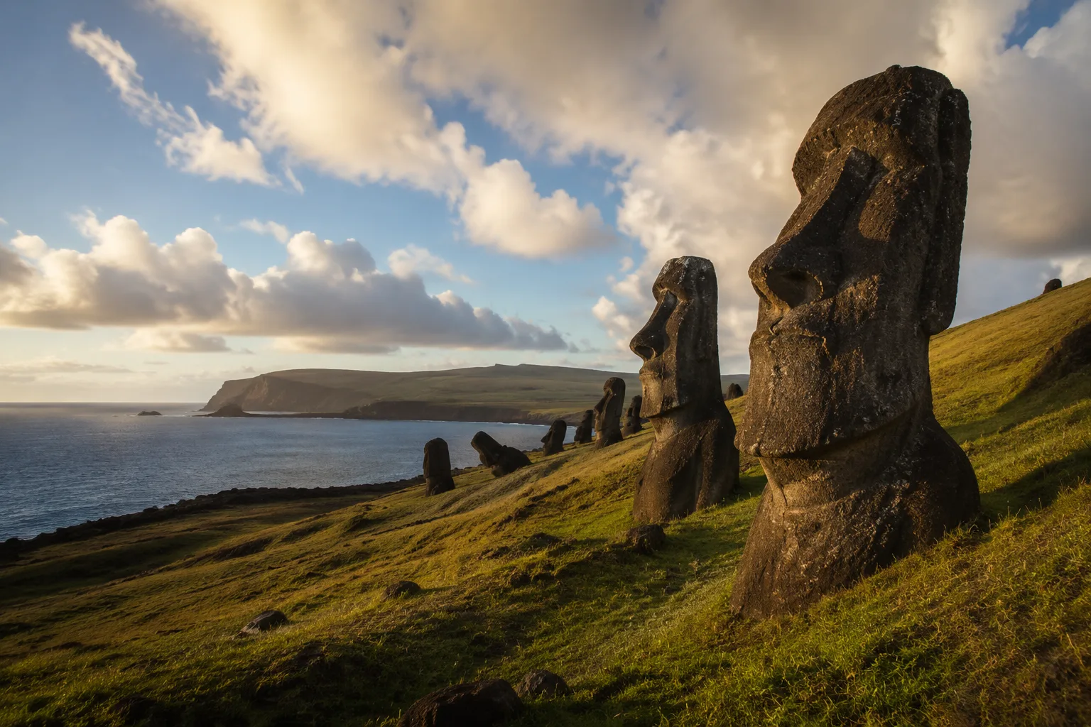 Easter Island Moai, Chile