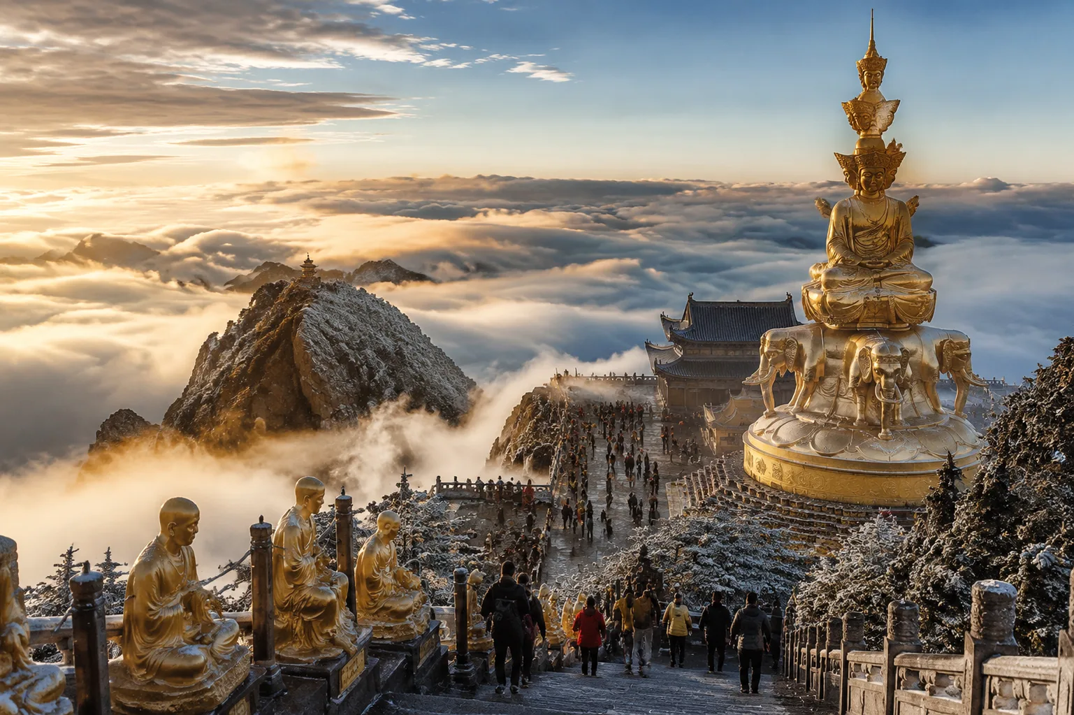 Emei Golden Summit, China