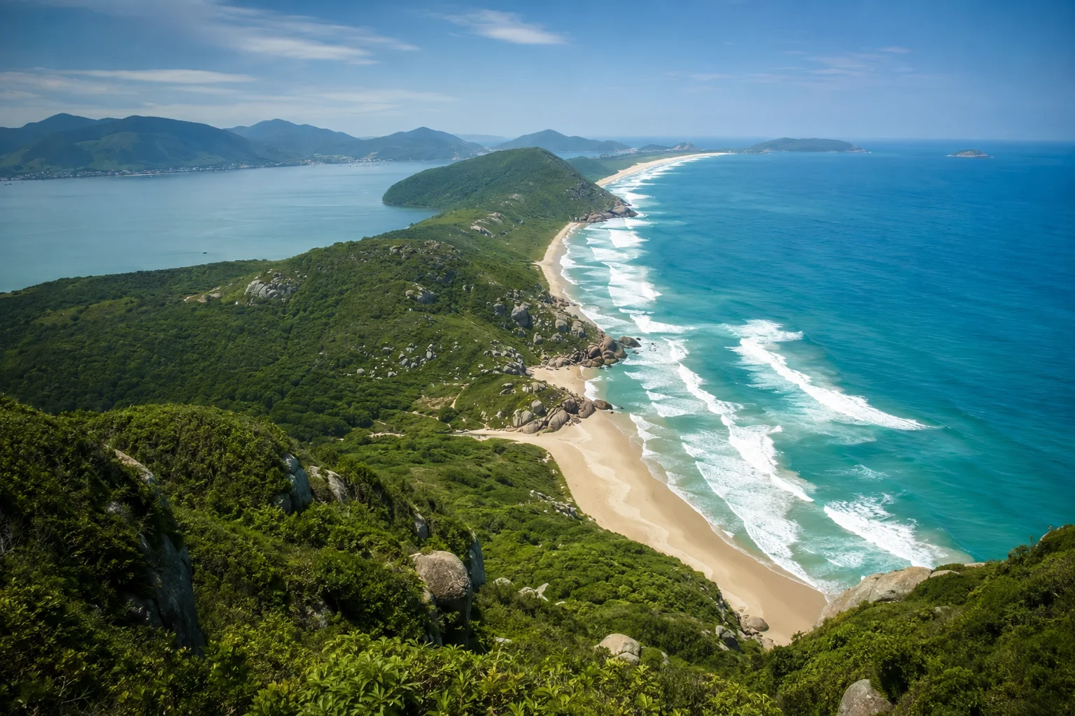 Florianopolis Lagoon, Brazil