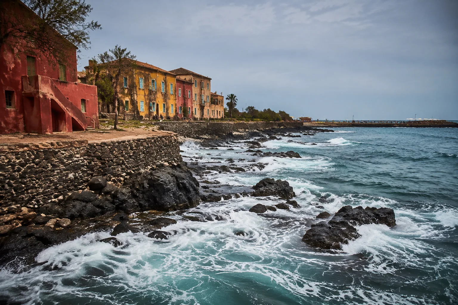 Gorée Island Shore, Senegal