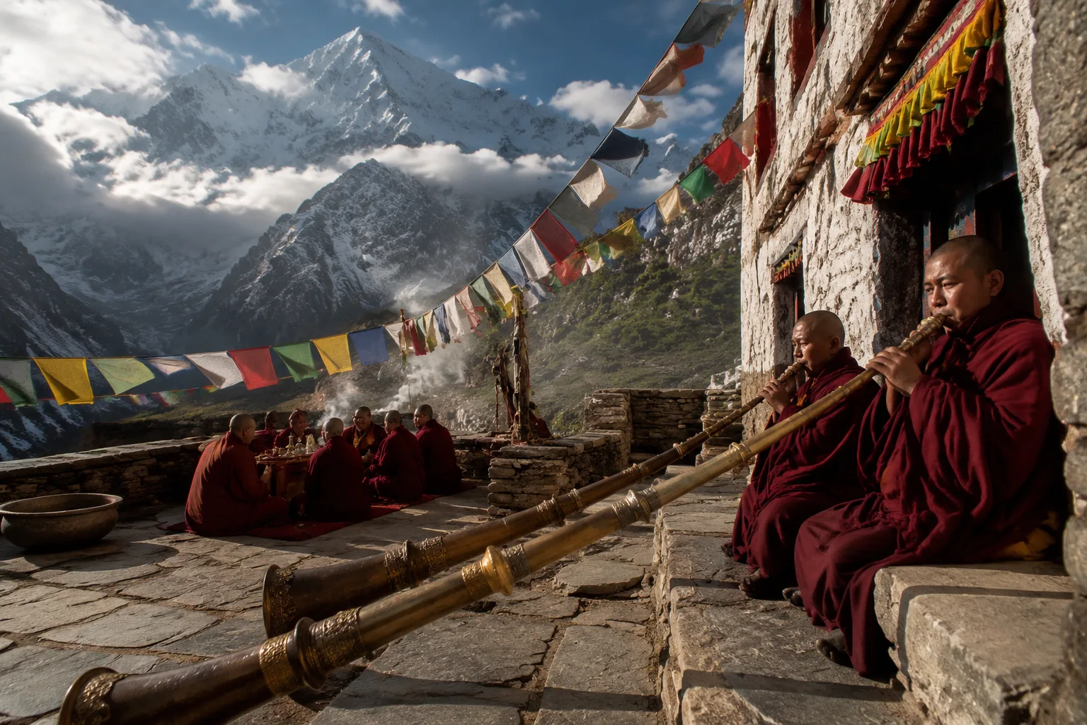Himalayan Monastery, Tibet