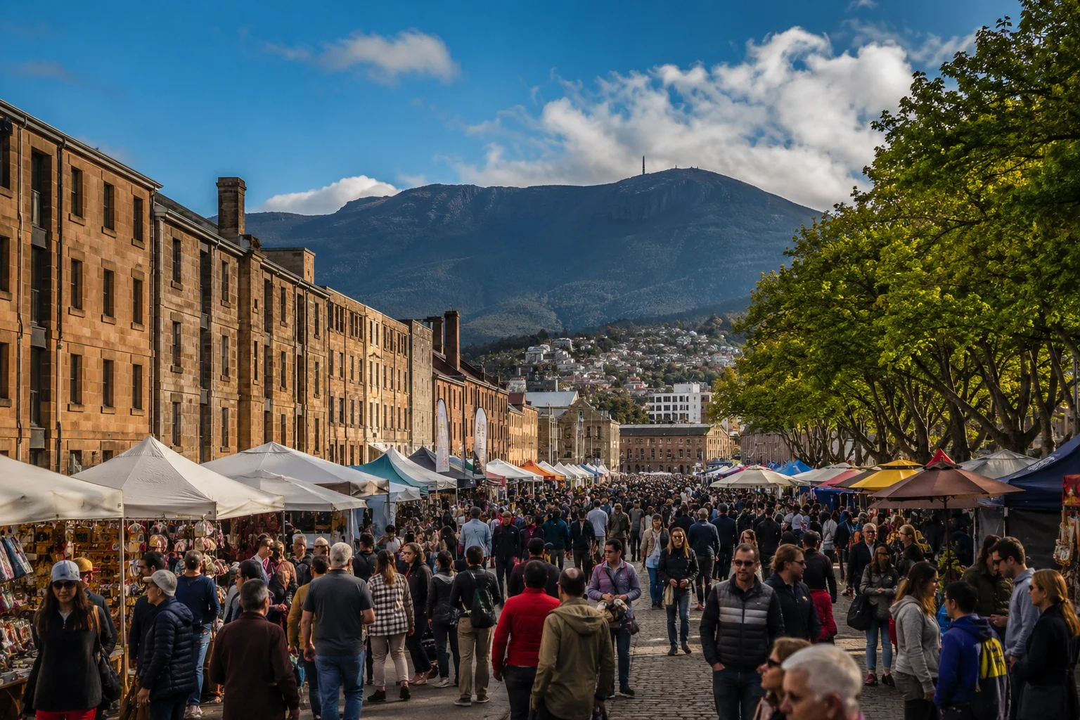 Hobart Salamanca, Australia