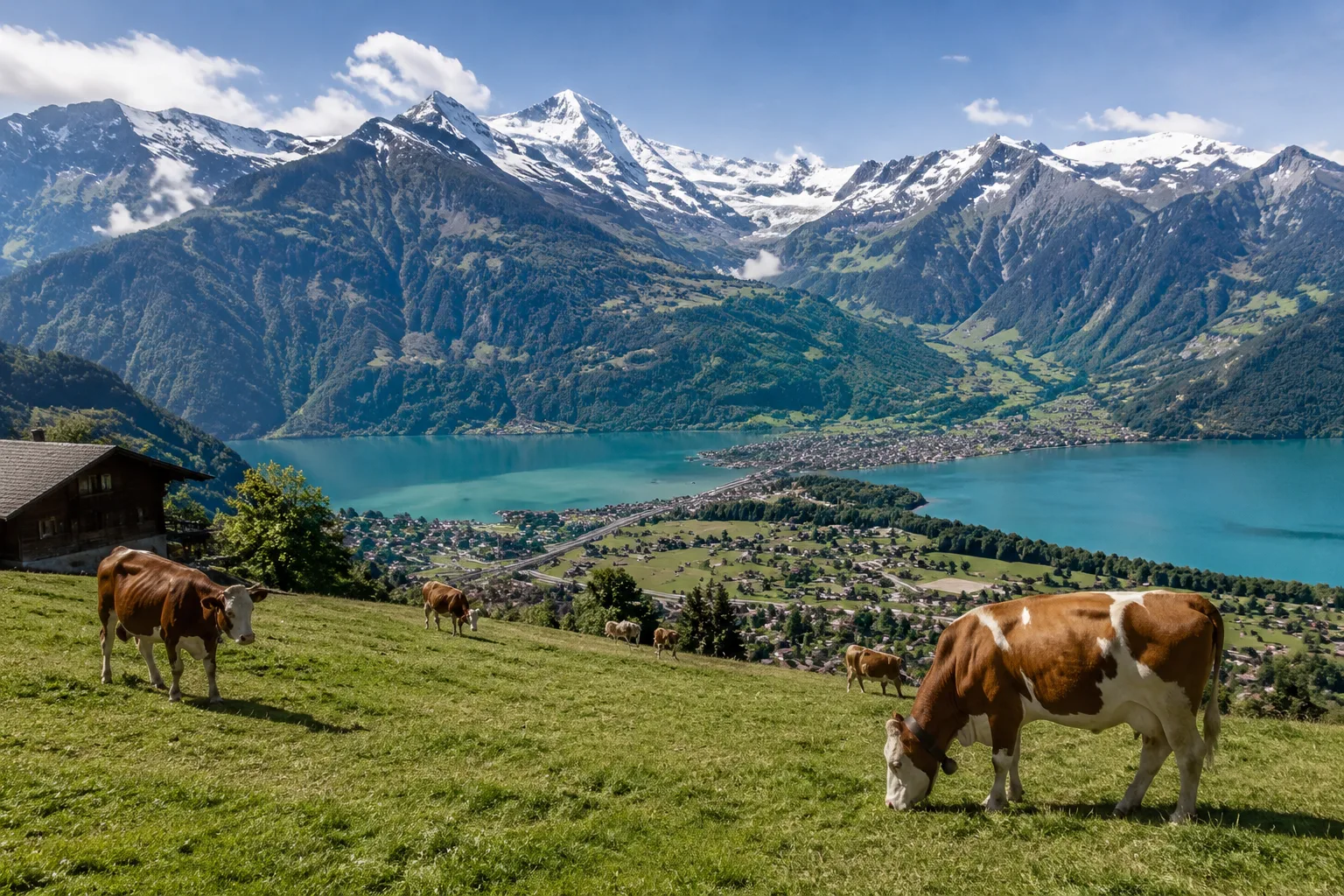 Interlaken Valley, Switzerland