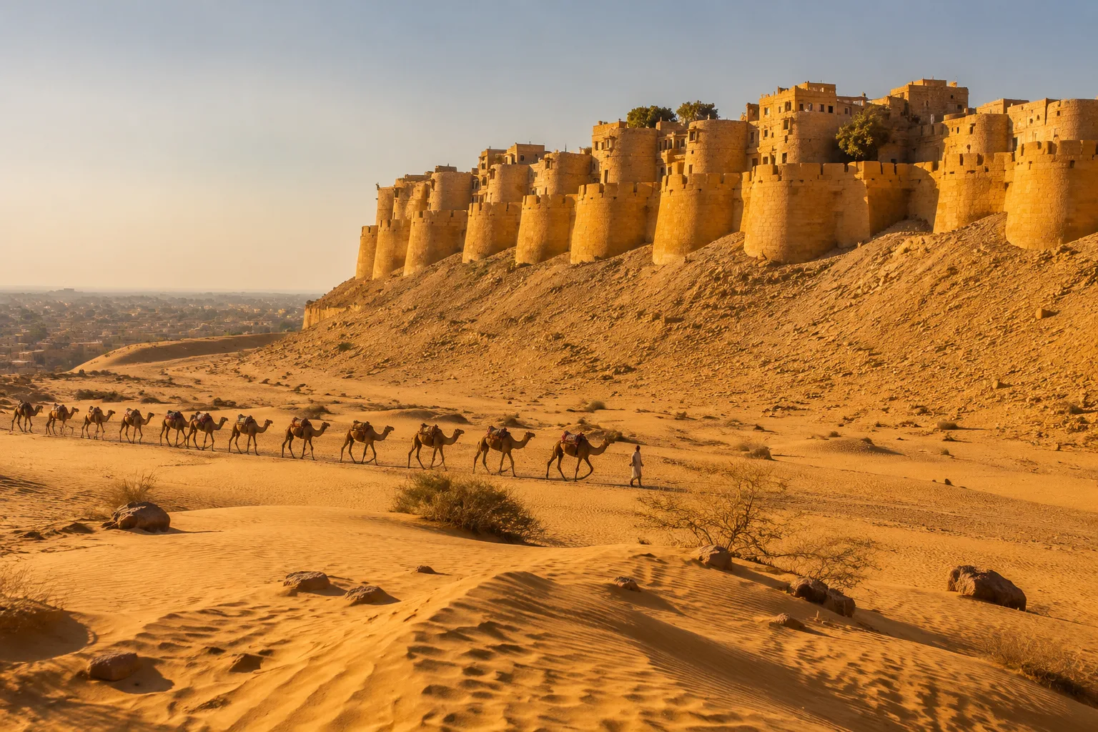 Jaisalmer Desert, India