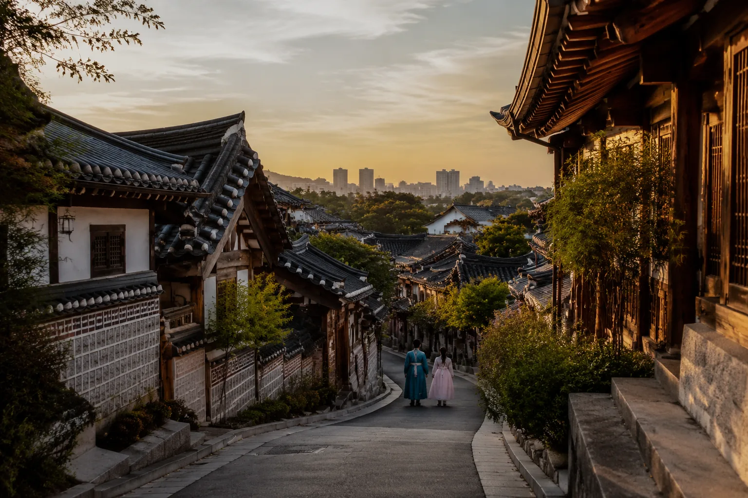 Jeonbuk Hanok Village, South Korea