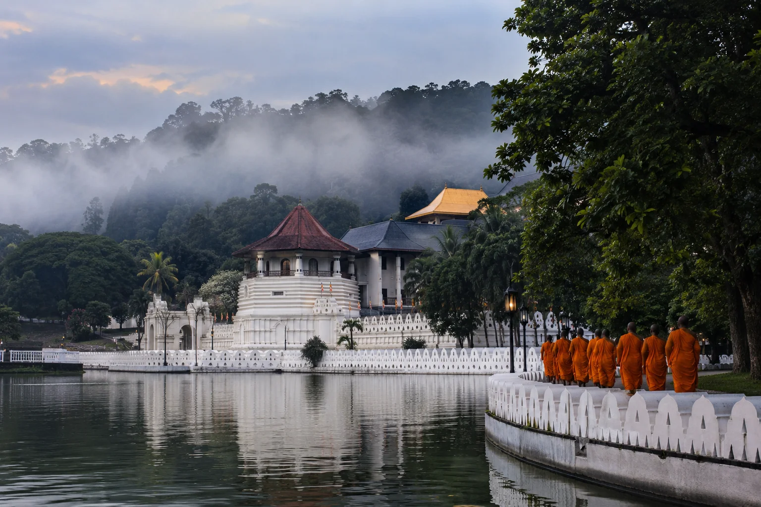 Kandy Lake, Sri Lanka