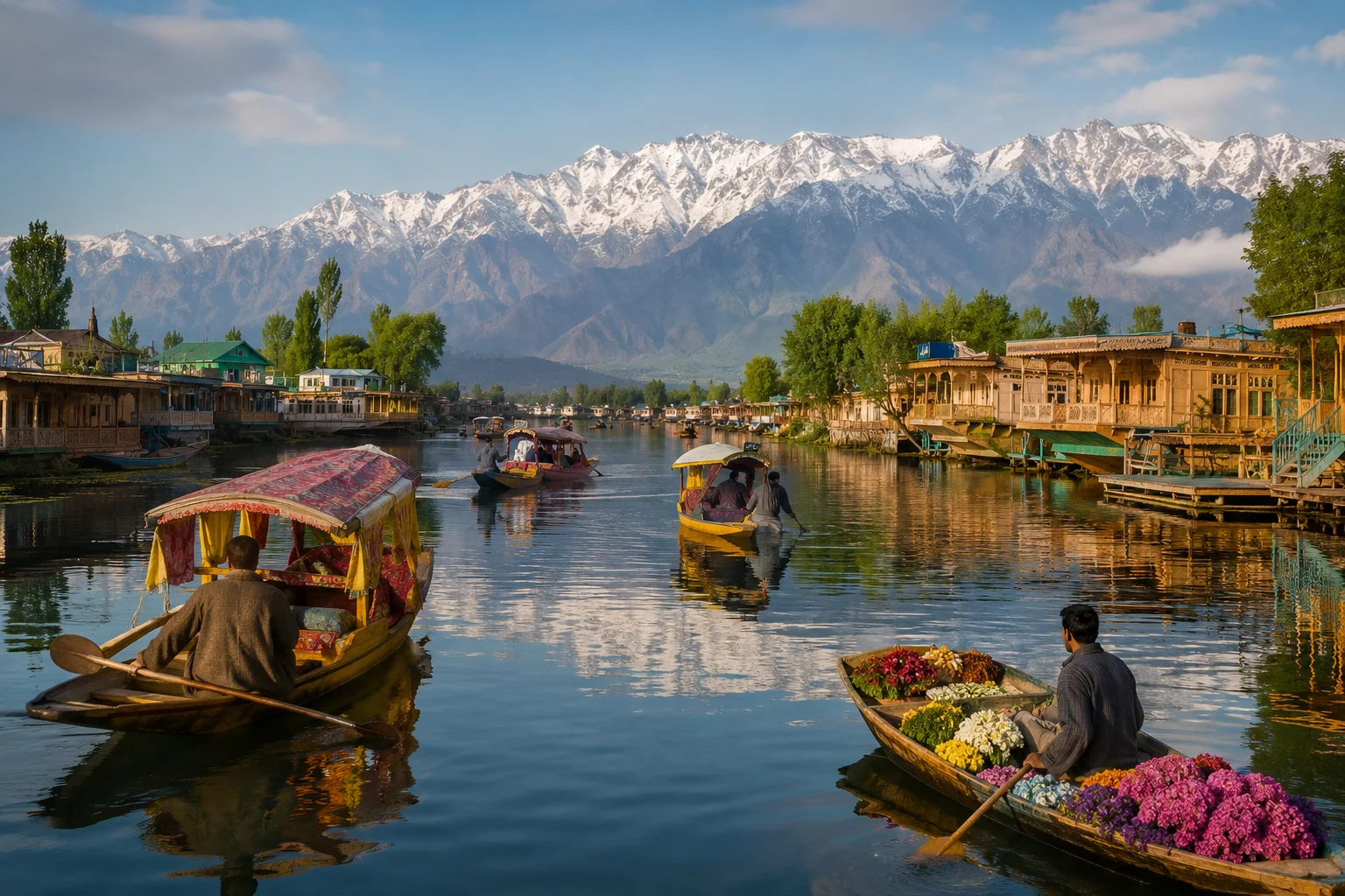 Kashmir Dal Lake, India