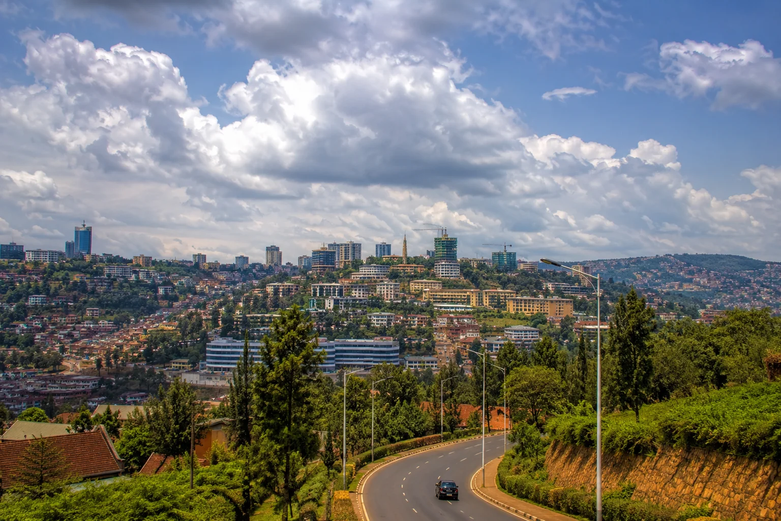 Kigali Hills, Rwanda