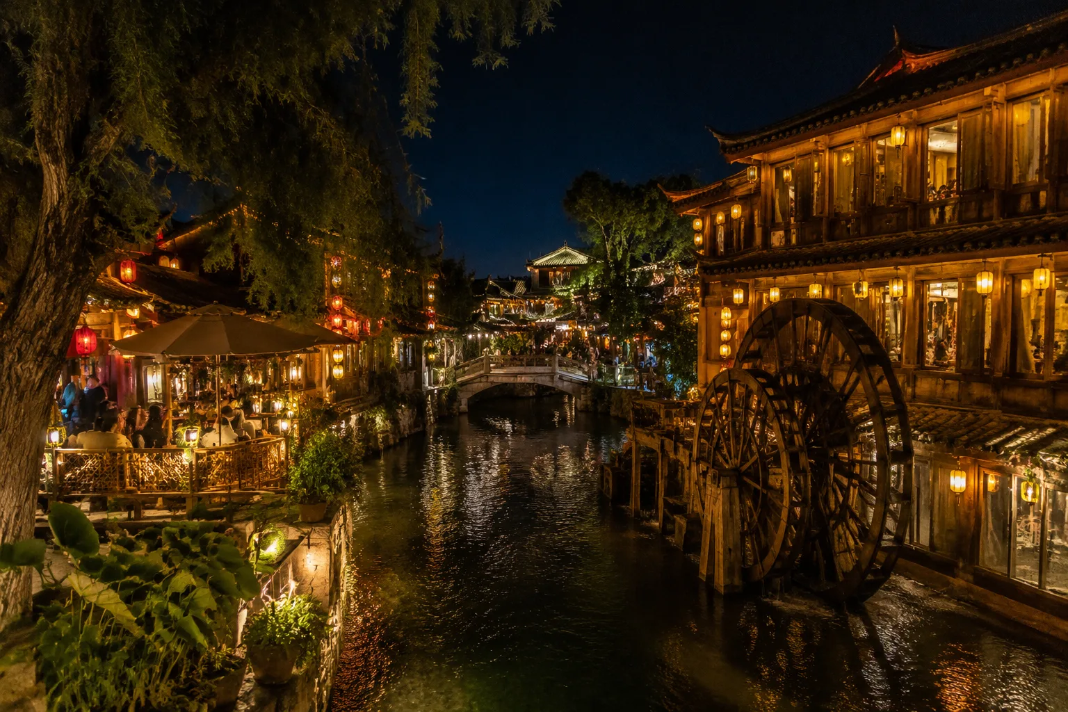 Lijiang Ancient Night, China