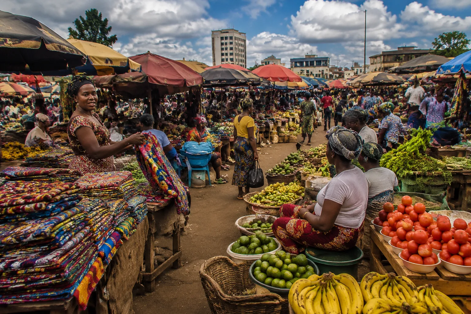 Lilongwe Market, Malawi