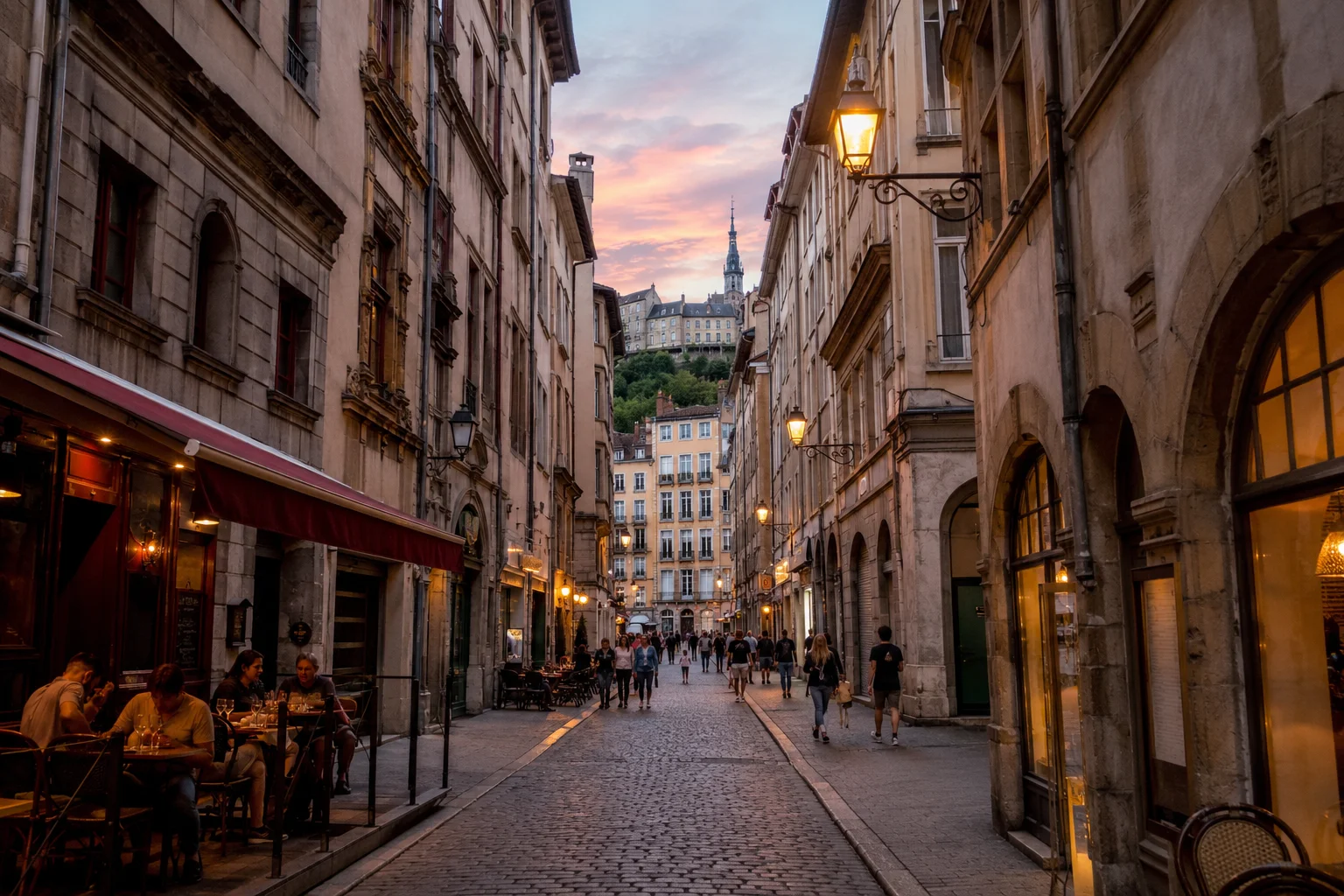 Lyon Old Town, France