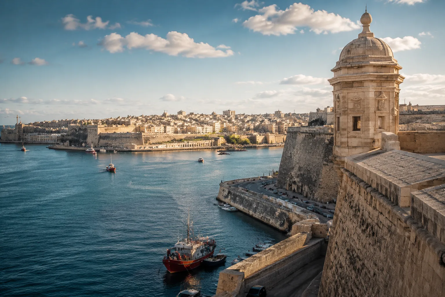 Valletta Grand Harbor, Malta
