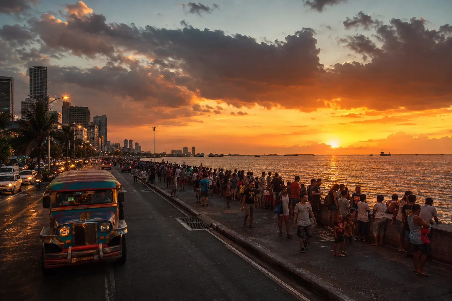 Manila Bay, Philippines