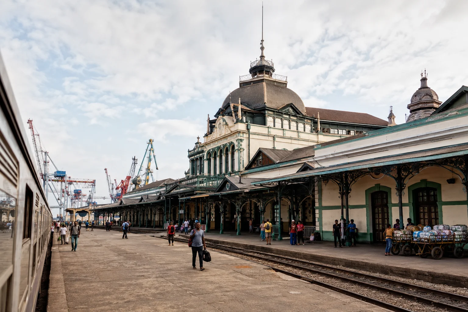 Maputo Train Station, Mozambique
