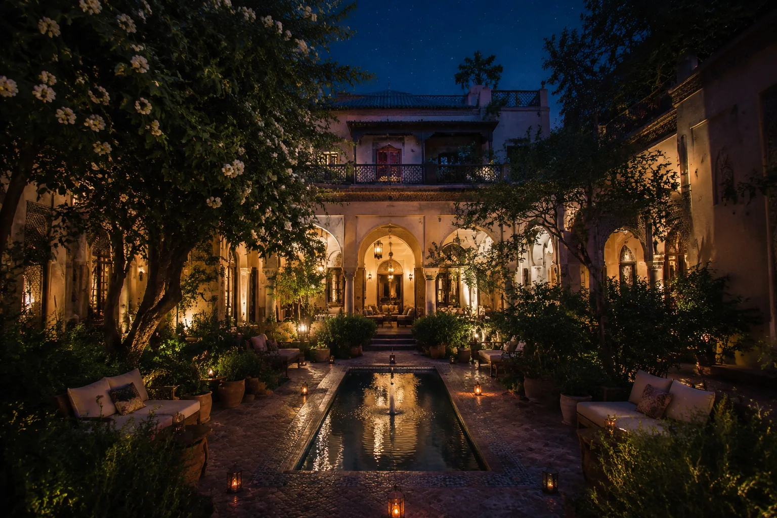 Marrakech Riad Night, Morocco