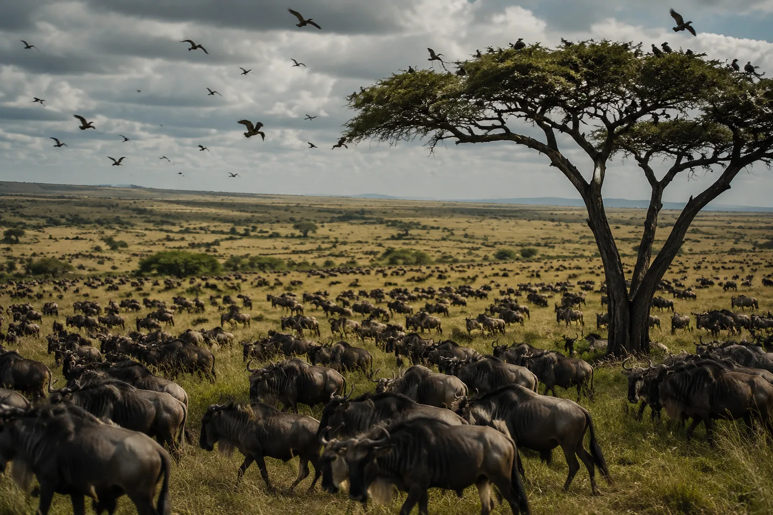 Masai Mara Plains, Kenya