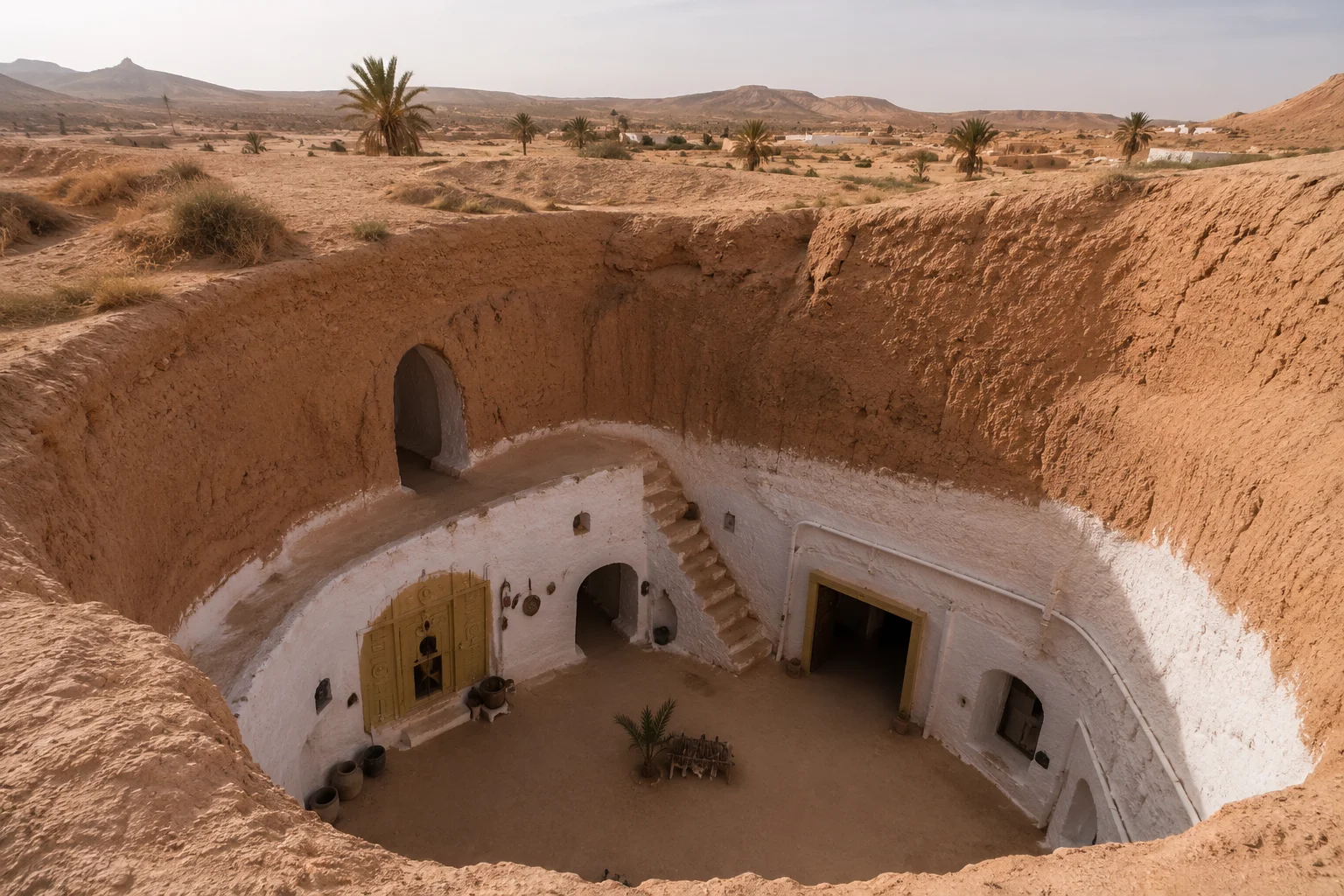 Matmata Berber Caves, Tunisia