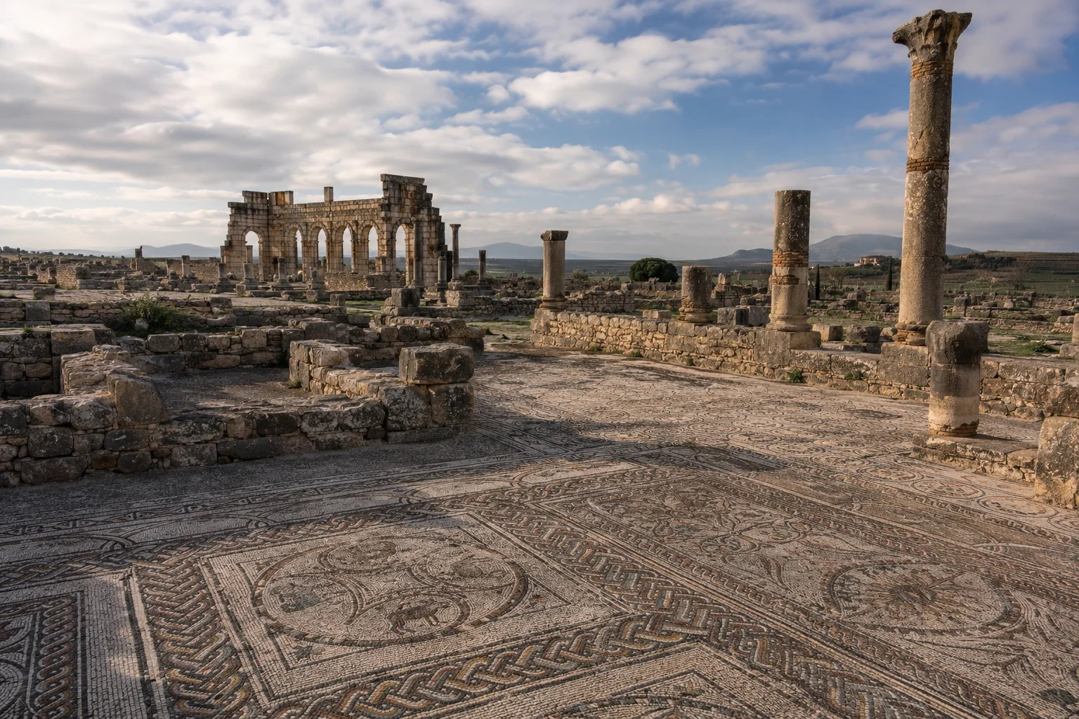 Volubilis Ruins, Morocco