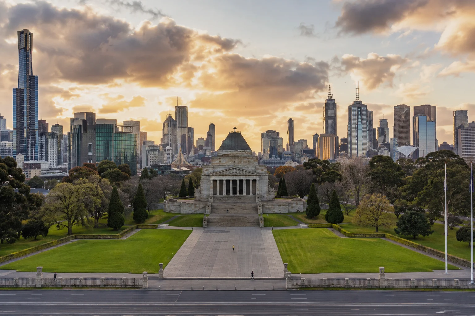 Melbourne Shrine, Australia