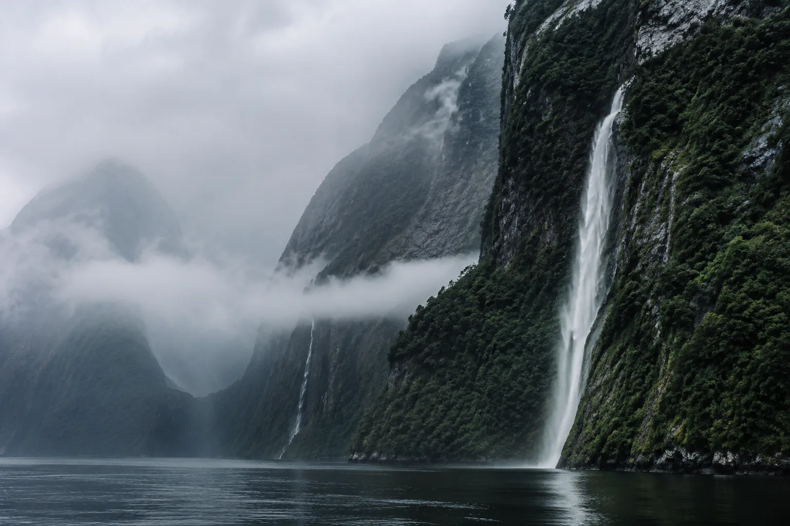 Milford Sound Mist, New Zealand