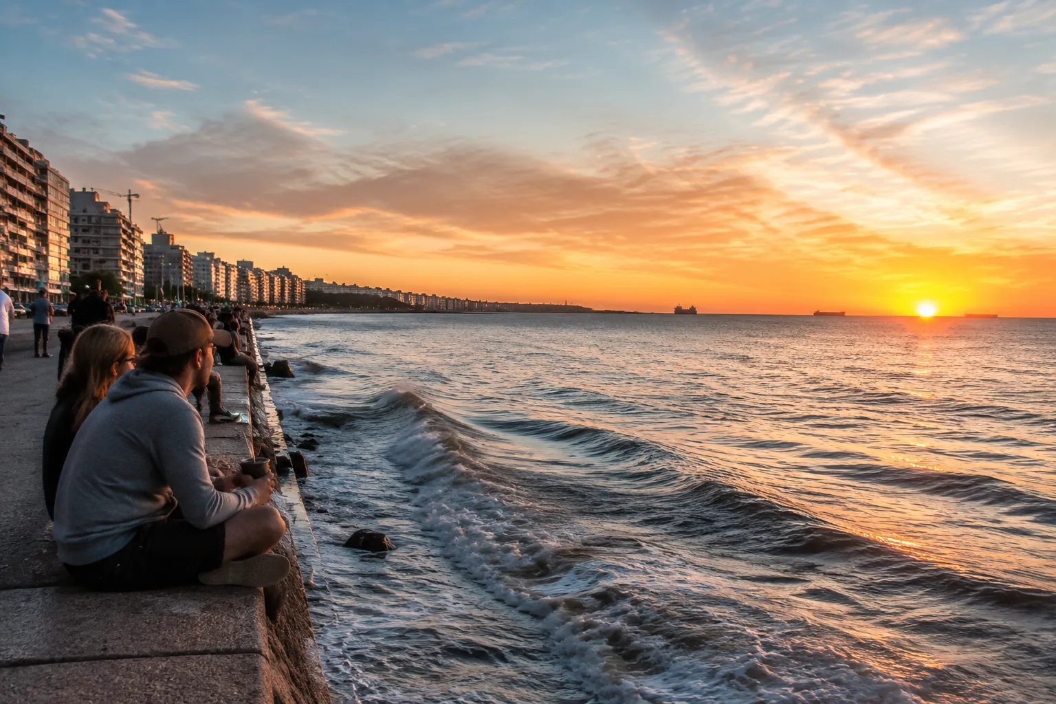 Montevideo Beach, Uruguay