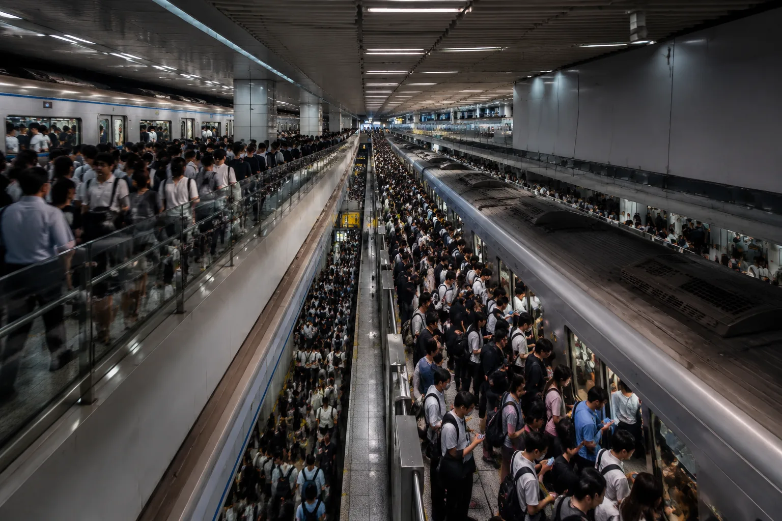 Morning Commute, Japan