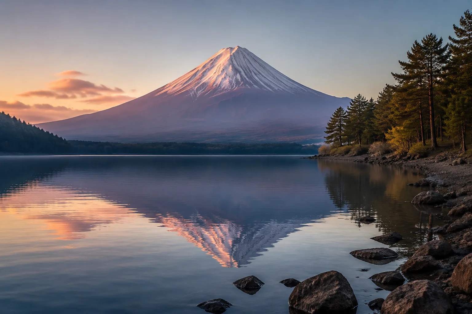 Mount Fuji Lake, Japan