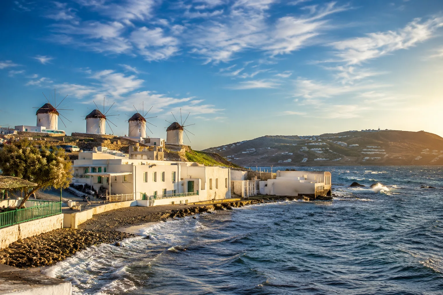 Mykonos Windmills, Greece