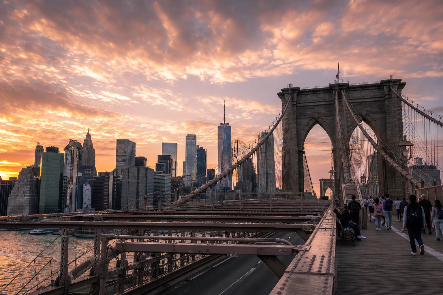 New York Brooklyn Bridge, United States