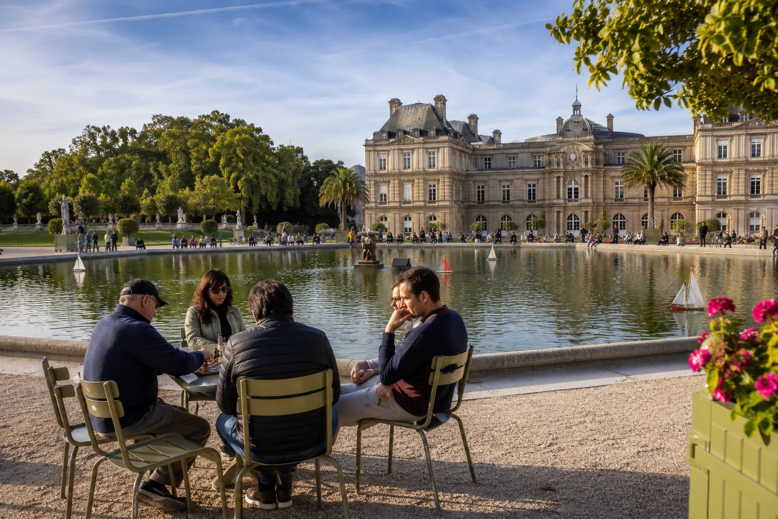 Paris Luxembourg Garden, France