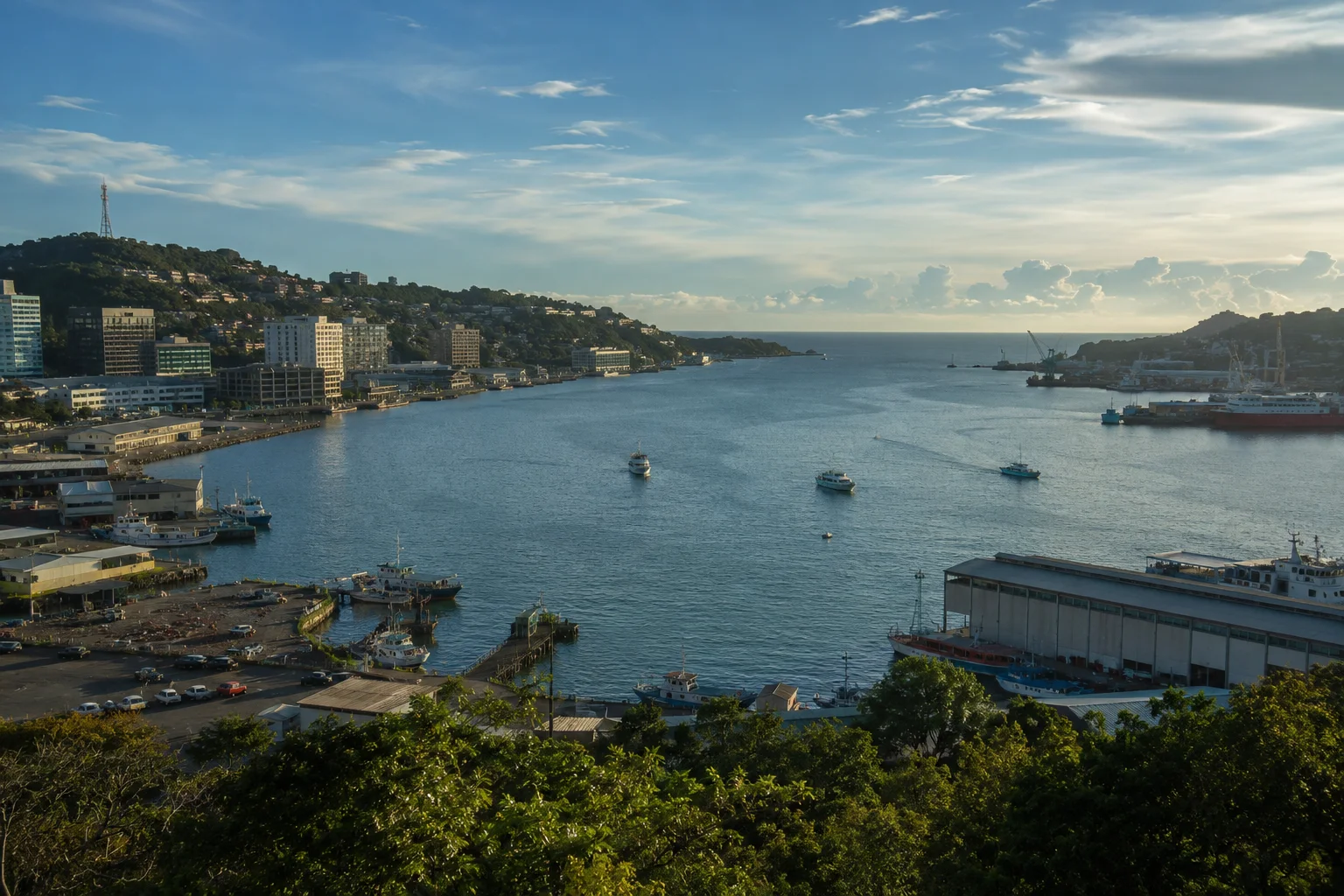 Port Moresby Harbour, Papua New Guinea