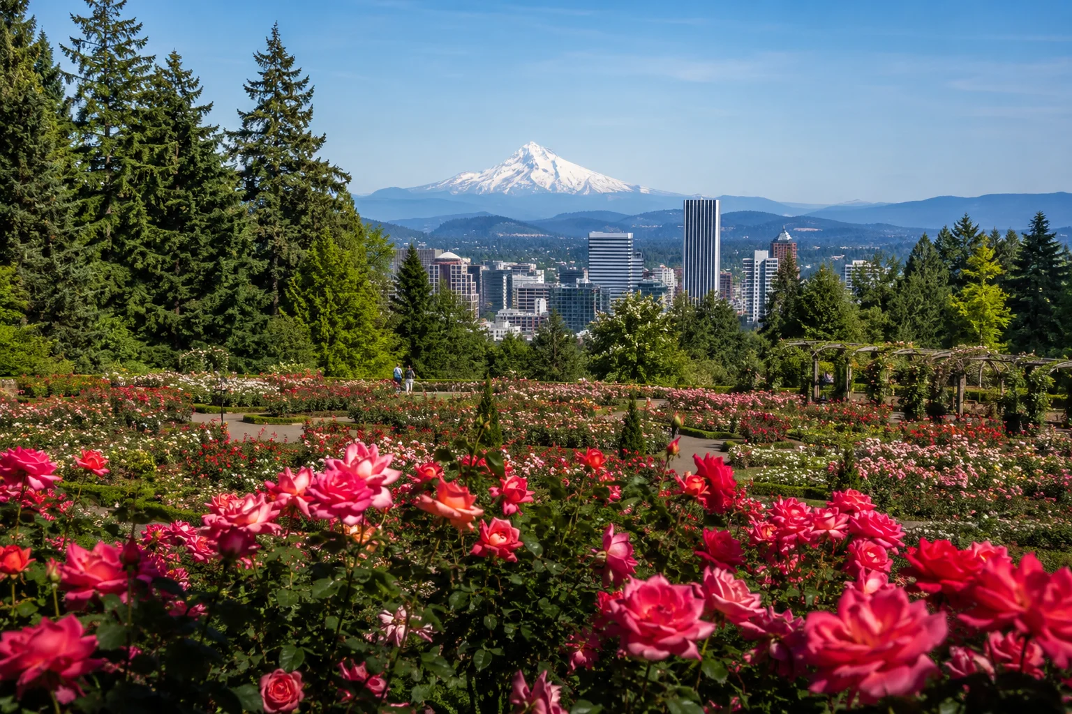 Portland Rose Garden, United States